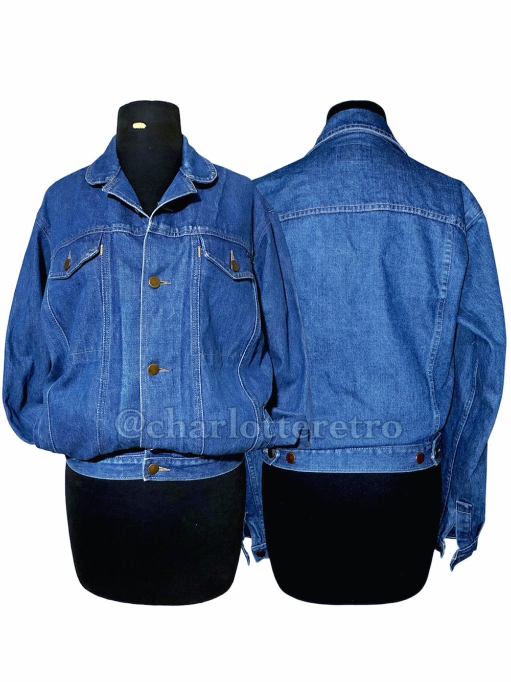 80s vtg Limited Express INSTANT GLAMOUR Denim Jacket